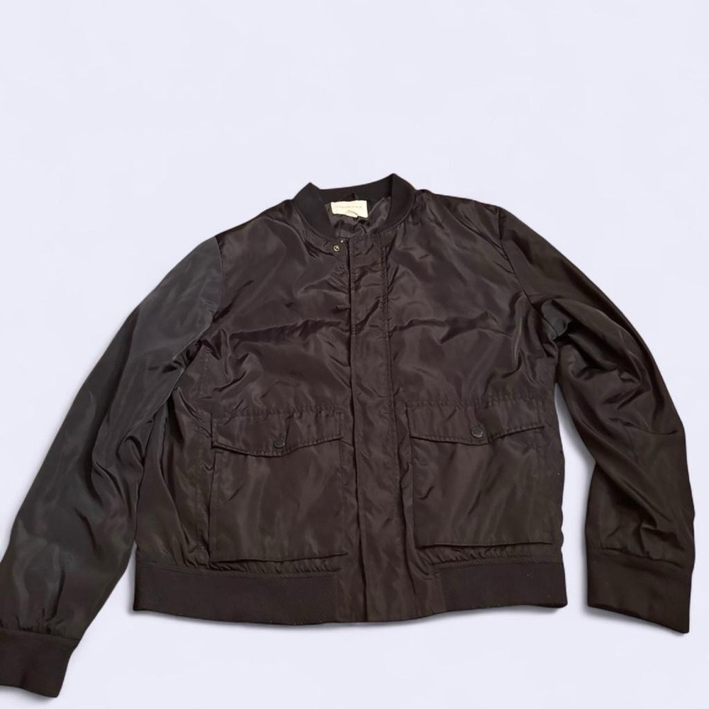 Aeropostale Women's Black Bomber Jacket